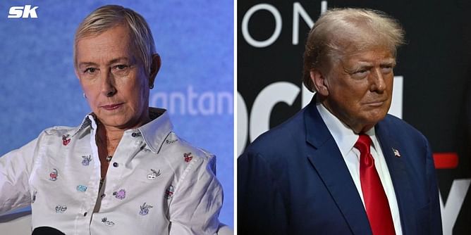 Martina Navratilova calls out "undecided" voters ahead of US presidential election; hints at possibility of them being "closet Donald Trump voters"