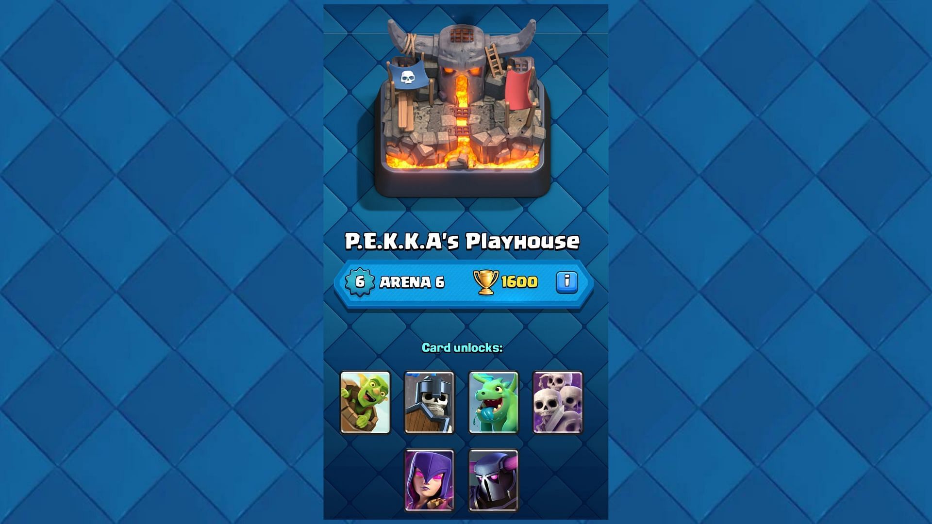 Arena 6: P.E.K.K.A&#039;s Playhouse (Image via Supercell)