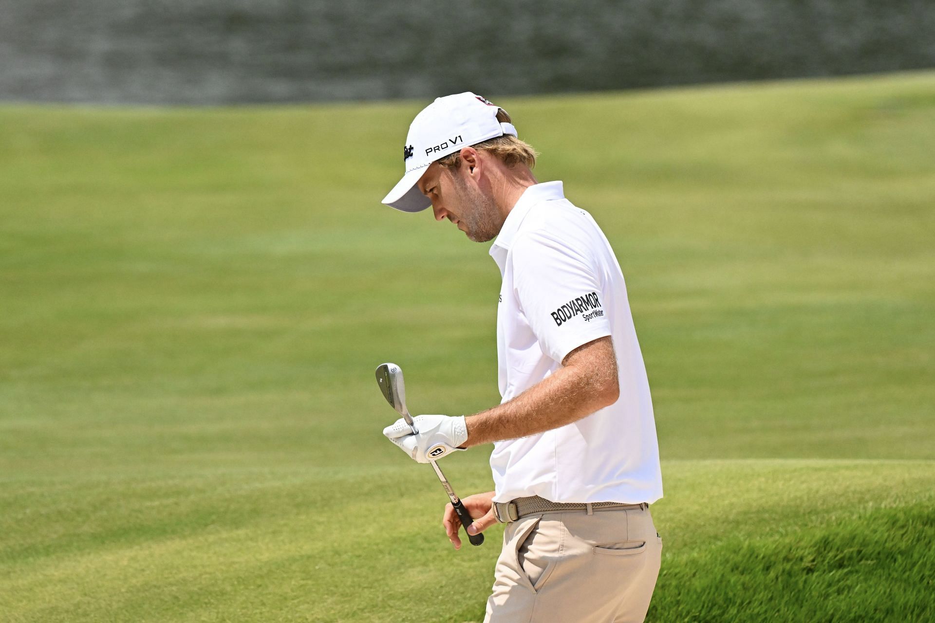 Russell Henley during the final round of the Tour Championship on Sunday at the East Lake Golf Club in Atlanta, Georgia [Image via Getty]