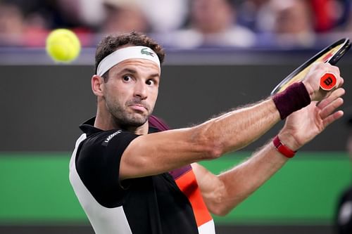 Dimitrov at the 2023 Shanghai Rolex Masters - Day 13 - Source: Getty