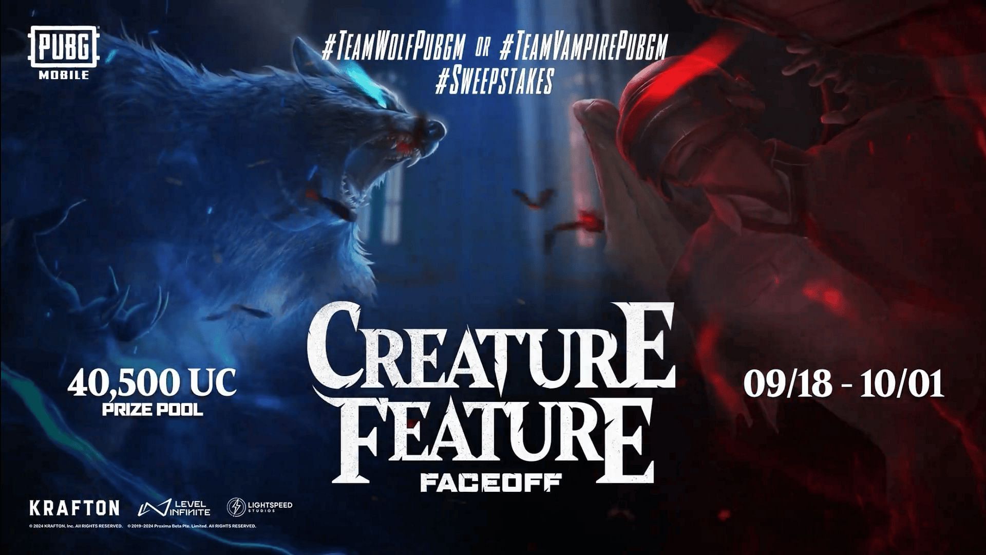 Creature Feature Faceoff has begun! (Image via Tencent Games)