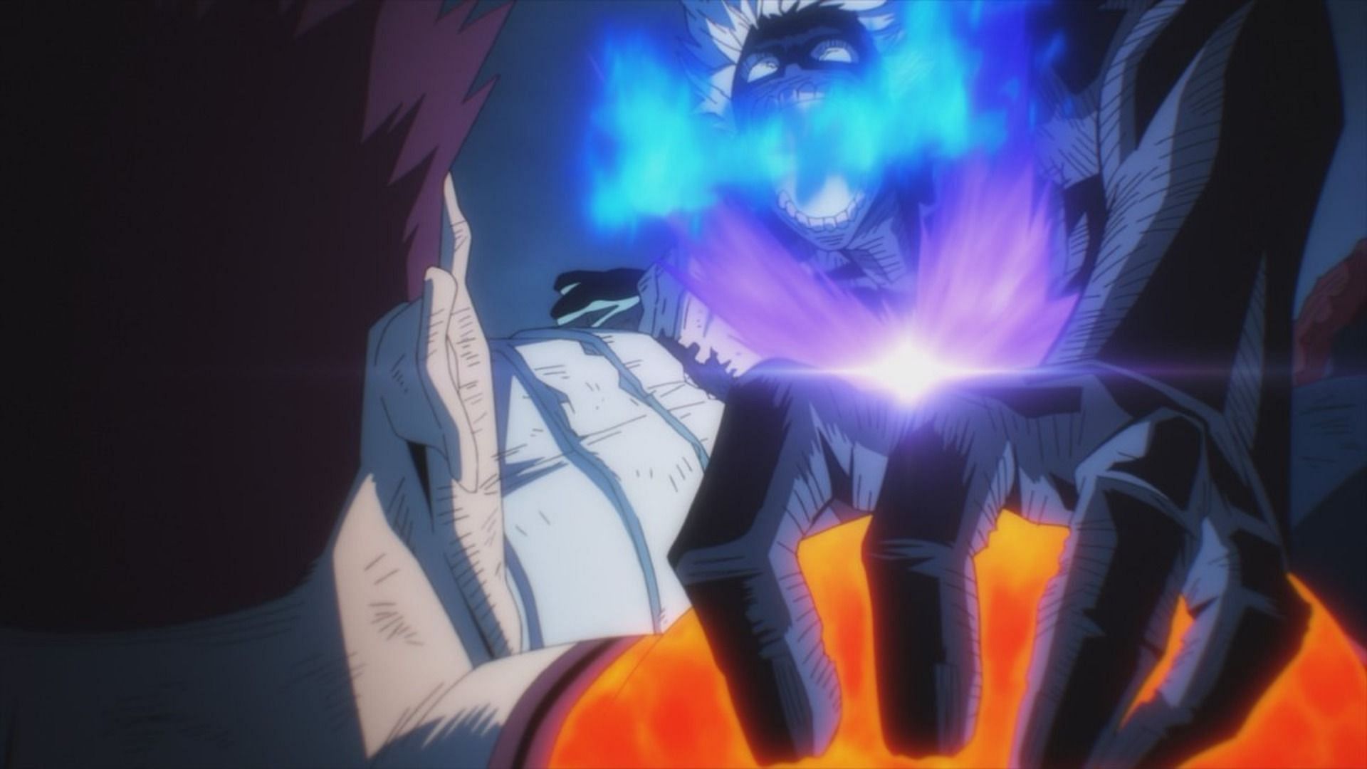 Dabi vs Endeavor (Image via Studio Bones)