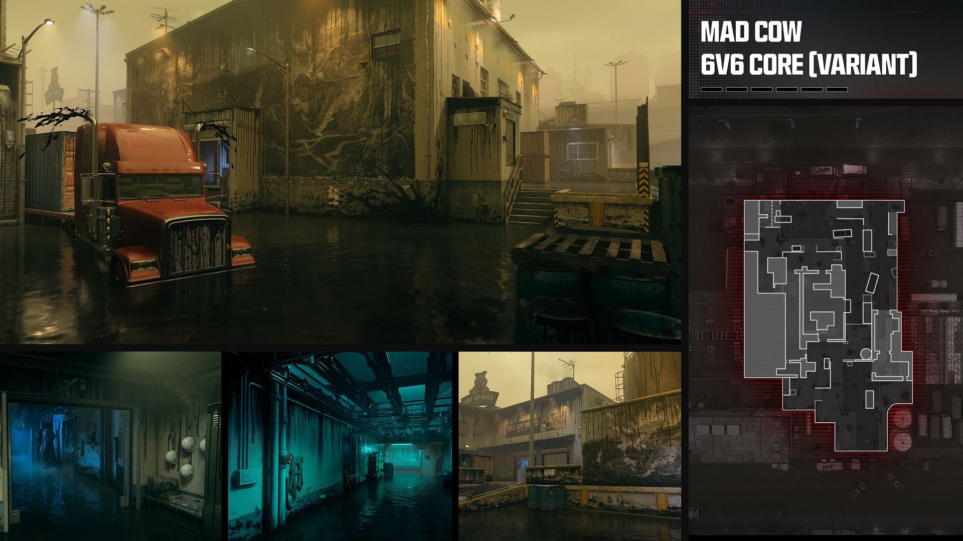 Mad Cow 6-v-6 core map in Modern Warfare 3 (Image via Activision)