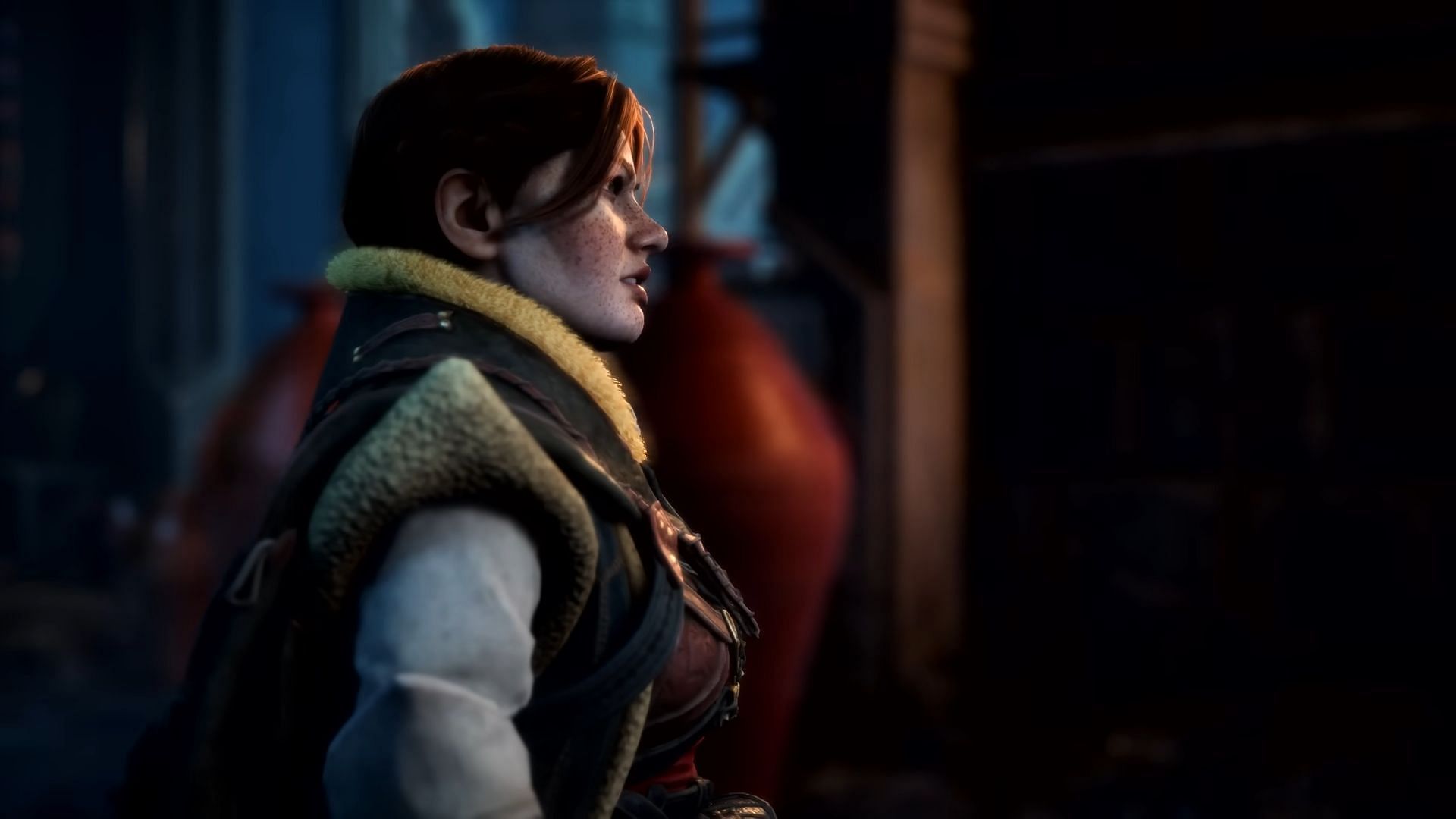 Scout Lace Harding in Dragon Age The Veilguard (Image via BioWare)