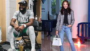 "You know I love a little Brown in my life": Jaylen Brown's girlfriend Kysre Gondrezick delivers another fashion statement in attractive outfit