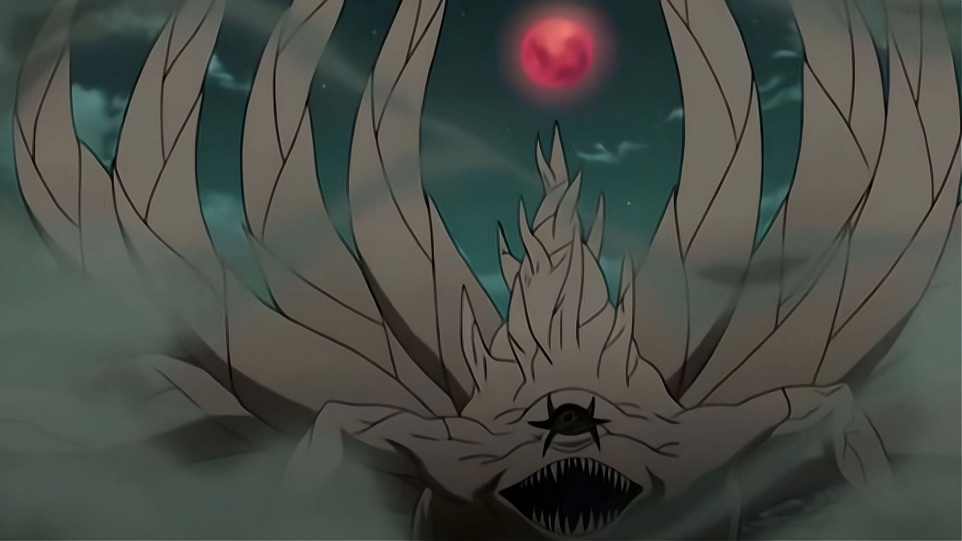 Ten-Tails as seen in the anime (Image via Studio Pierrot)