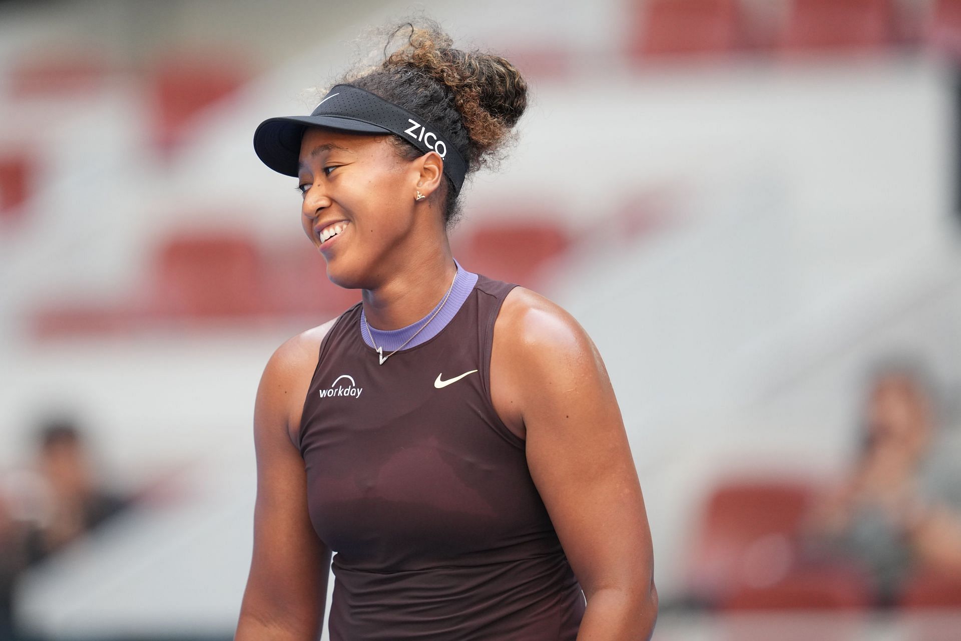 Naomi Osaka at the China Open 2024. (Photo: Getty)