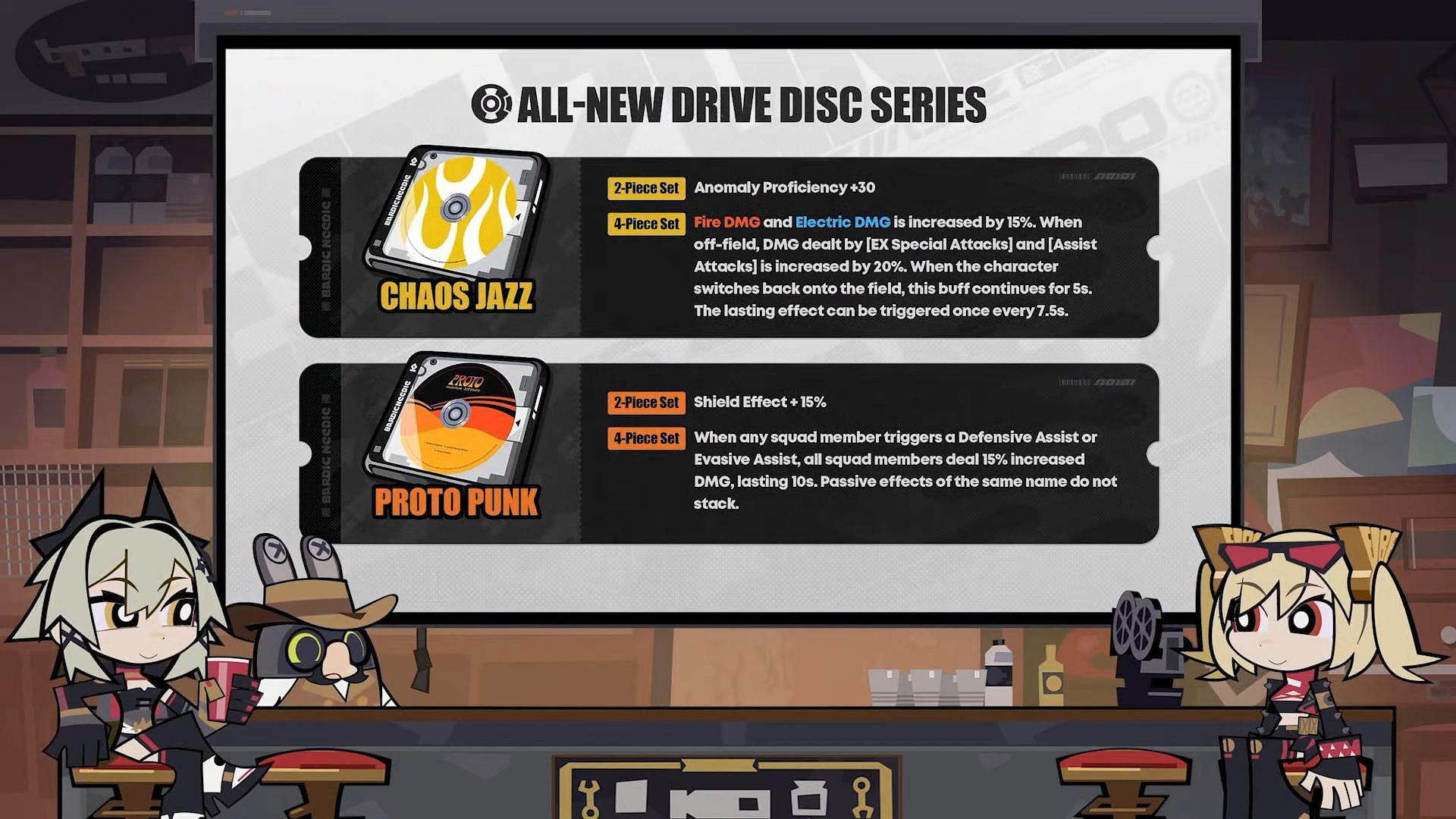 New Drive Disks (Image via HoYoverse)