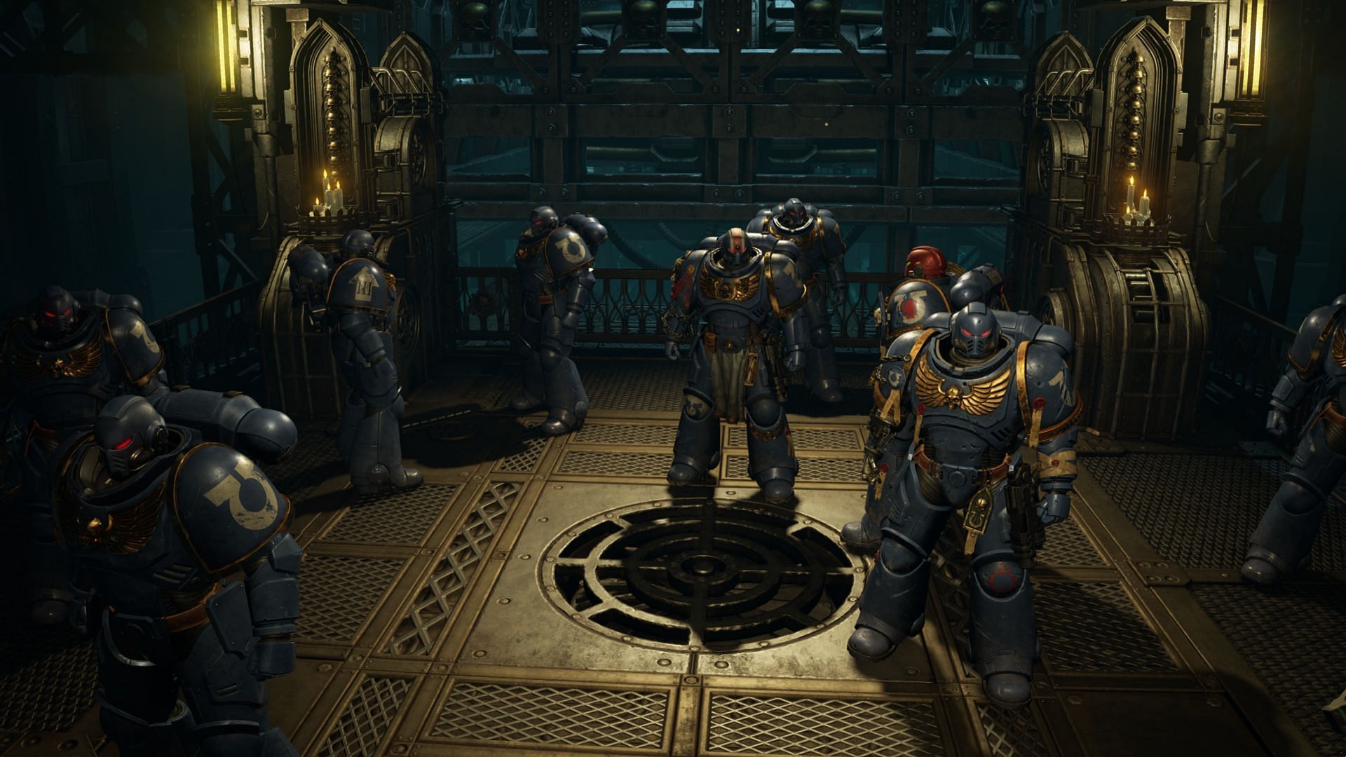 Space Marines grouping up (Image via Focus Entertainment)