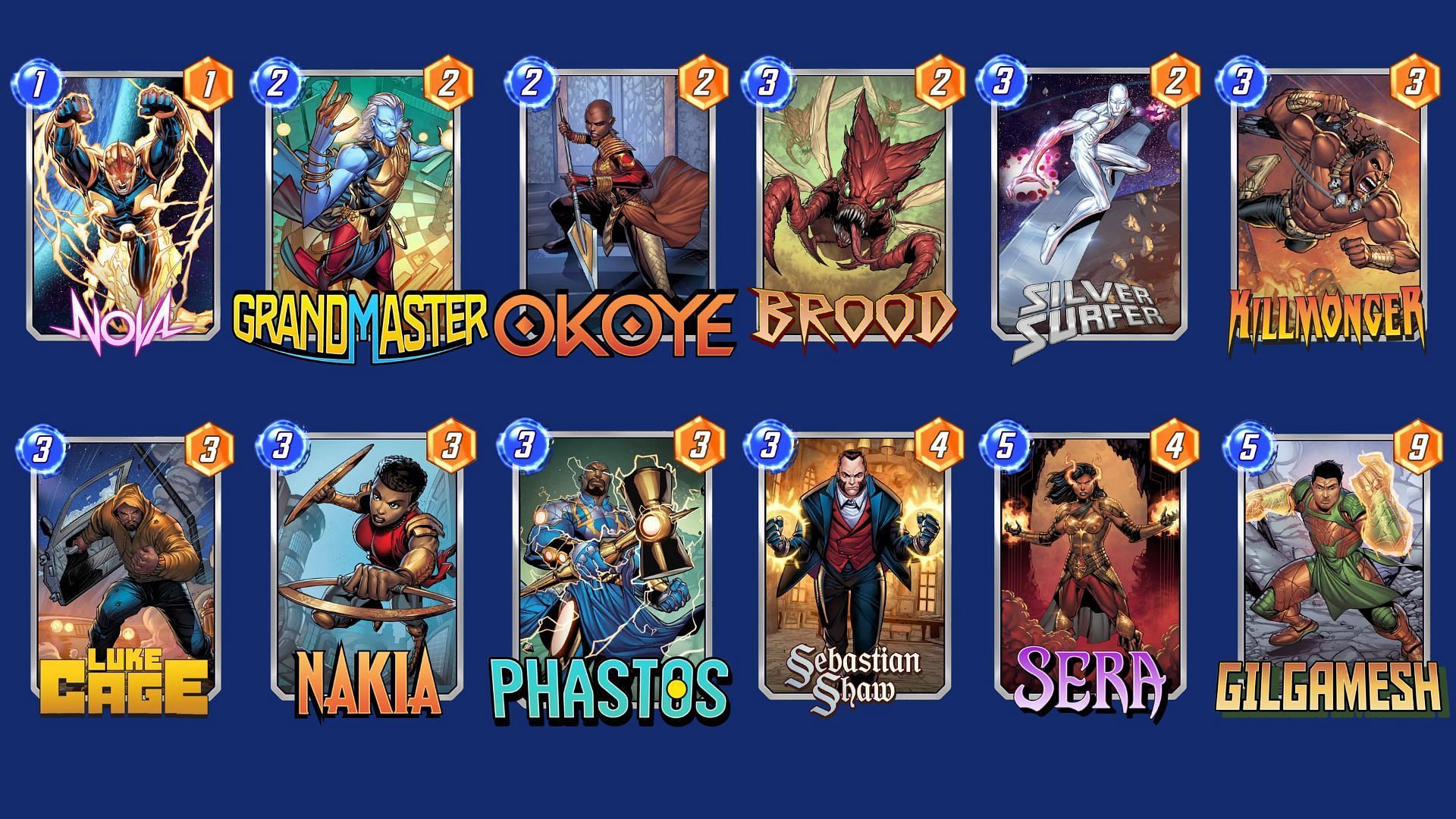 The Grand Phastos Deck is one of the best Marvel Snap Phastos decks you can try (Image via Nuverse)