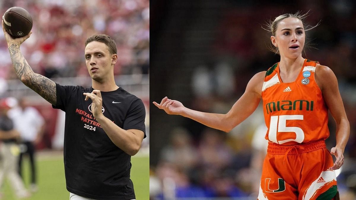 Hanna Cavinder, Carson Beck (Image Credits: GETTY)