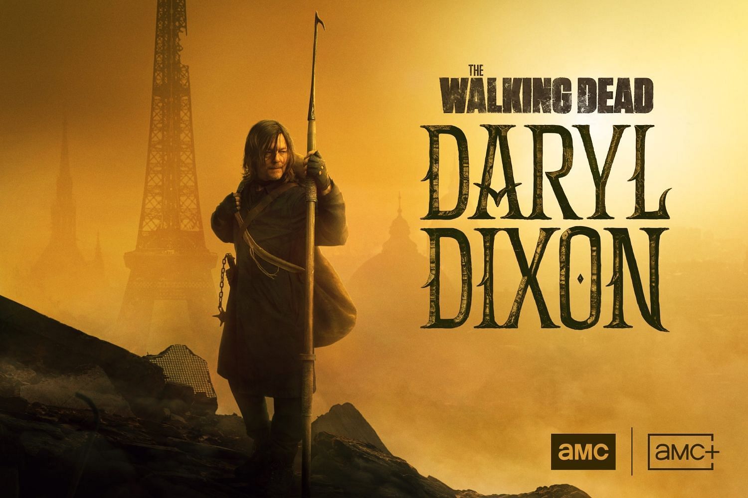 The Walking Dead&quot; Daryl Dixon, has new additions for Season 3! (Image via Amazon Prime)