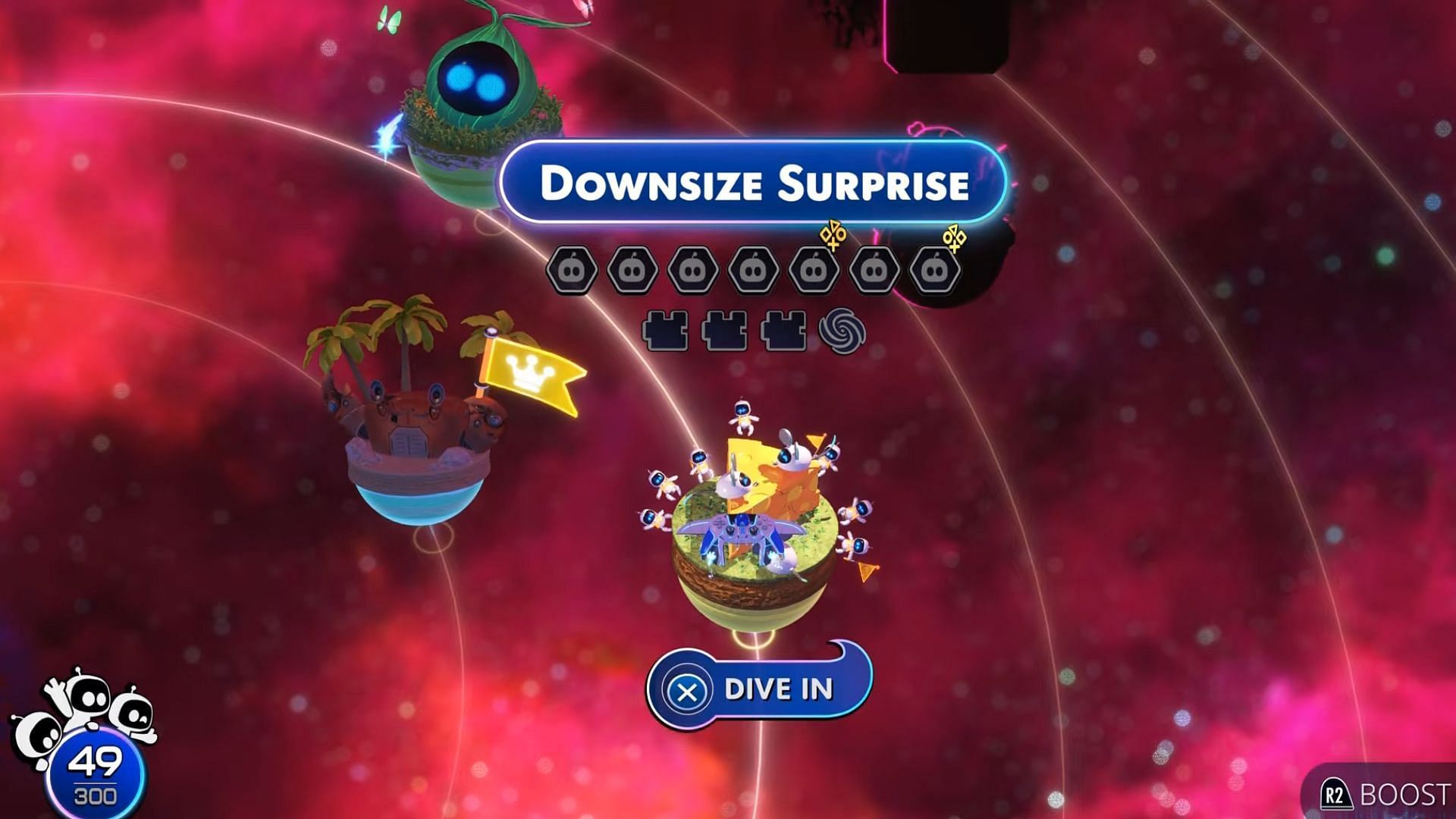 Astro Bot Downsize Surprise level walkthrough