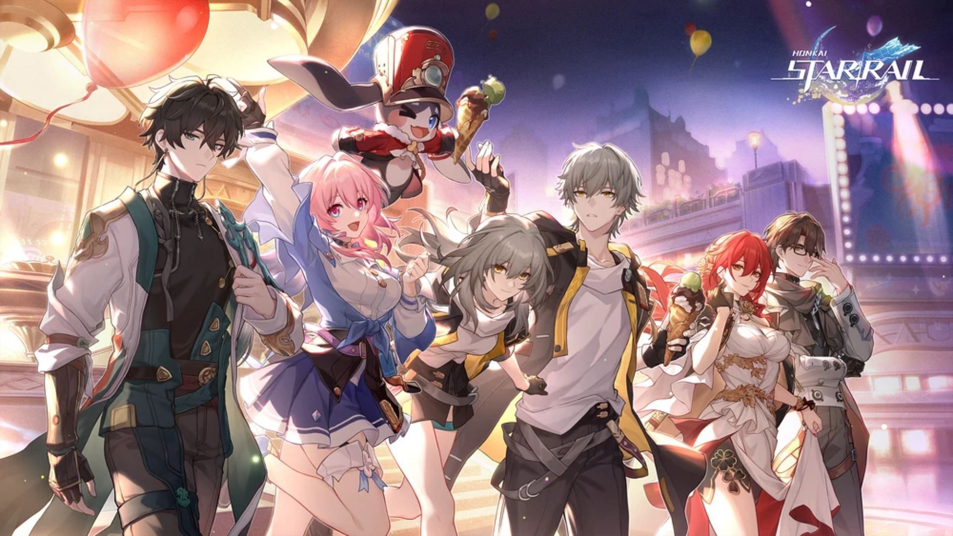 Official artwork of Honkai Star Rail