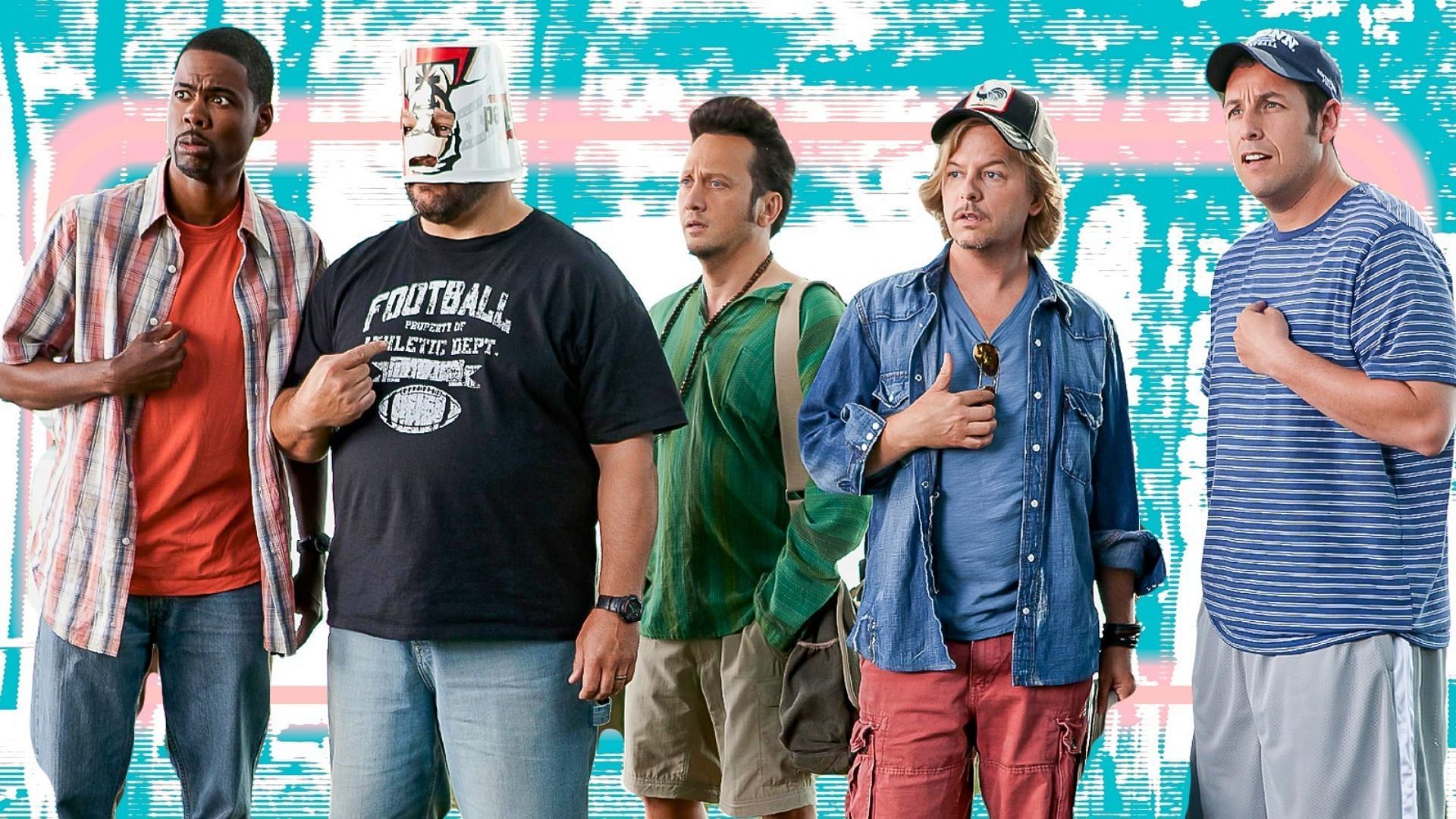 Clip from Grown ups (Image via Netflix)