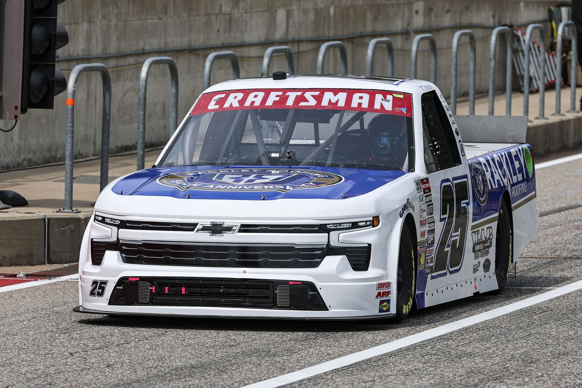 Dillon in the #25 Chevy (Image via Getty)