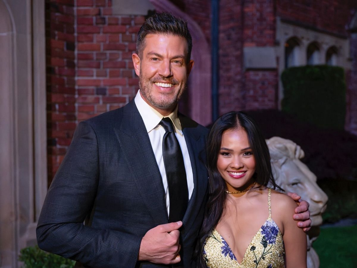 Jesse Palmer and Jenn Tran of The Bachelorette (Image via Instagram/@jessepalmer)