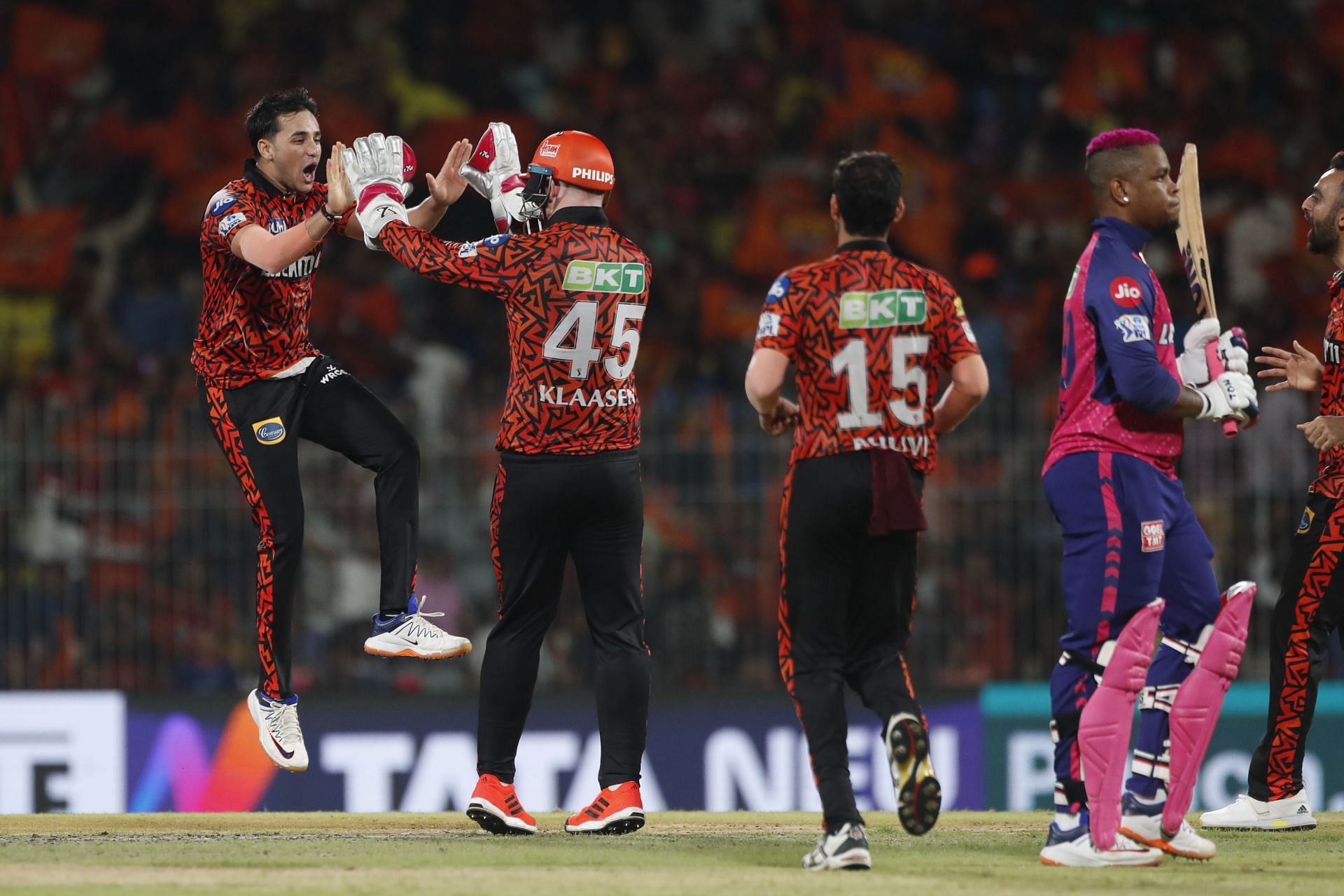 Sunrisers Hyderabad beat Rajasthan Royals in Qualifier 2 to advance into the finals (File image via Getty)