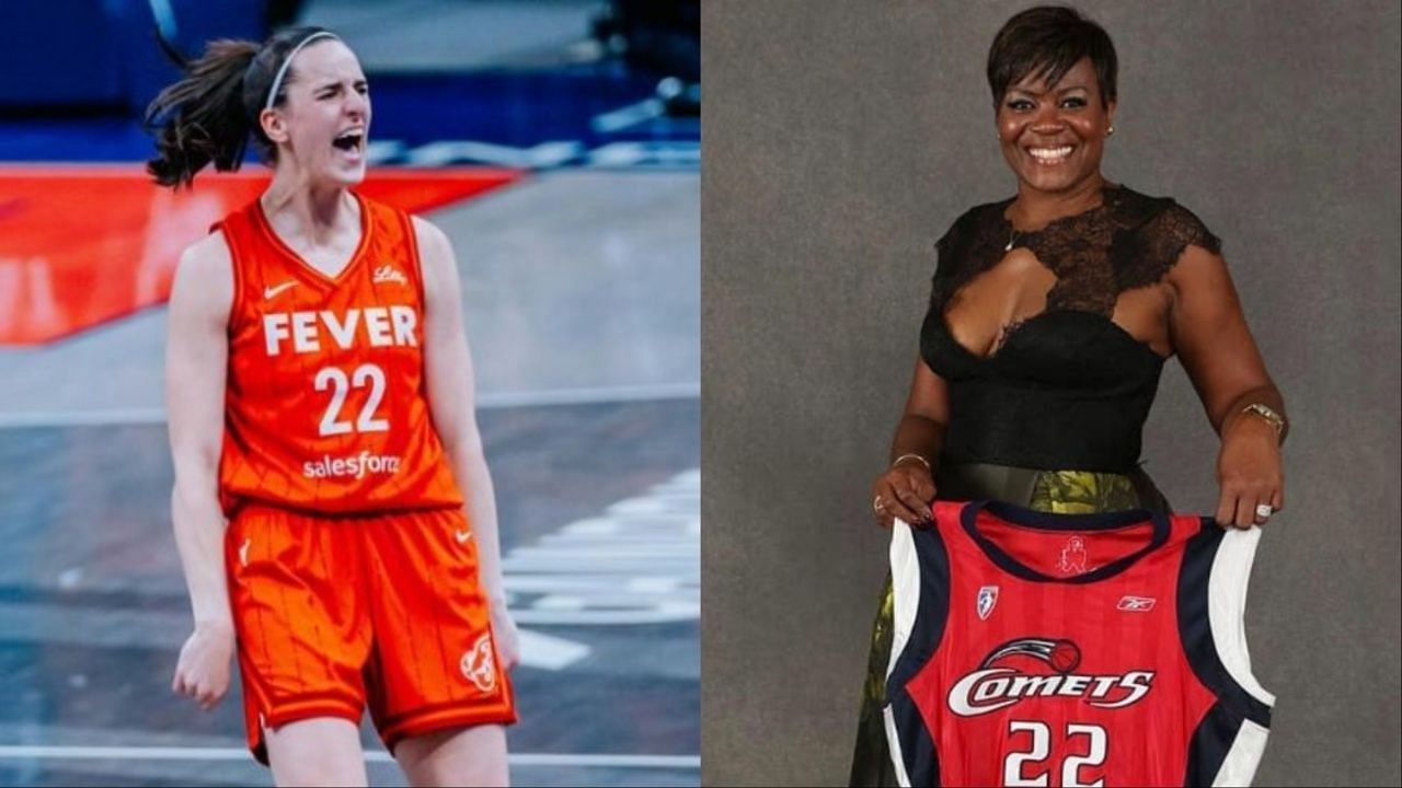 Sheryl Swoopes defends herself from Cailtin Clark fans and revealed texting the WNBA star previously (Image credits: @caitlinclark22, @airswoopes22/Instagram)