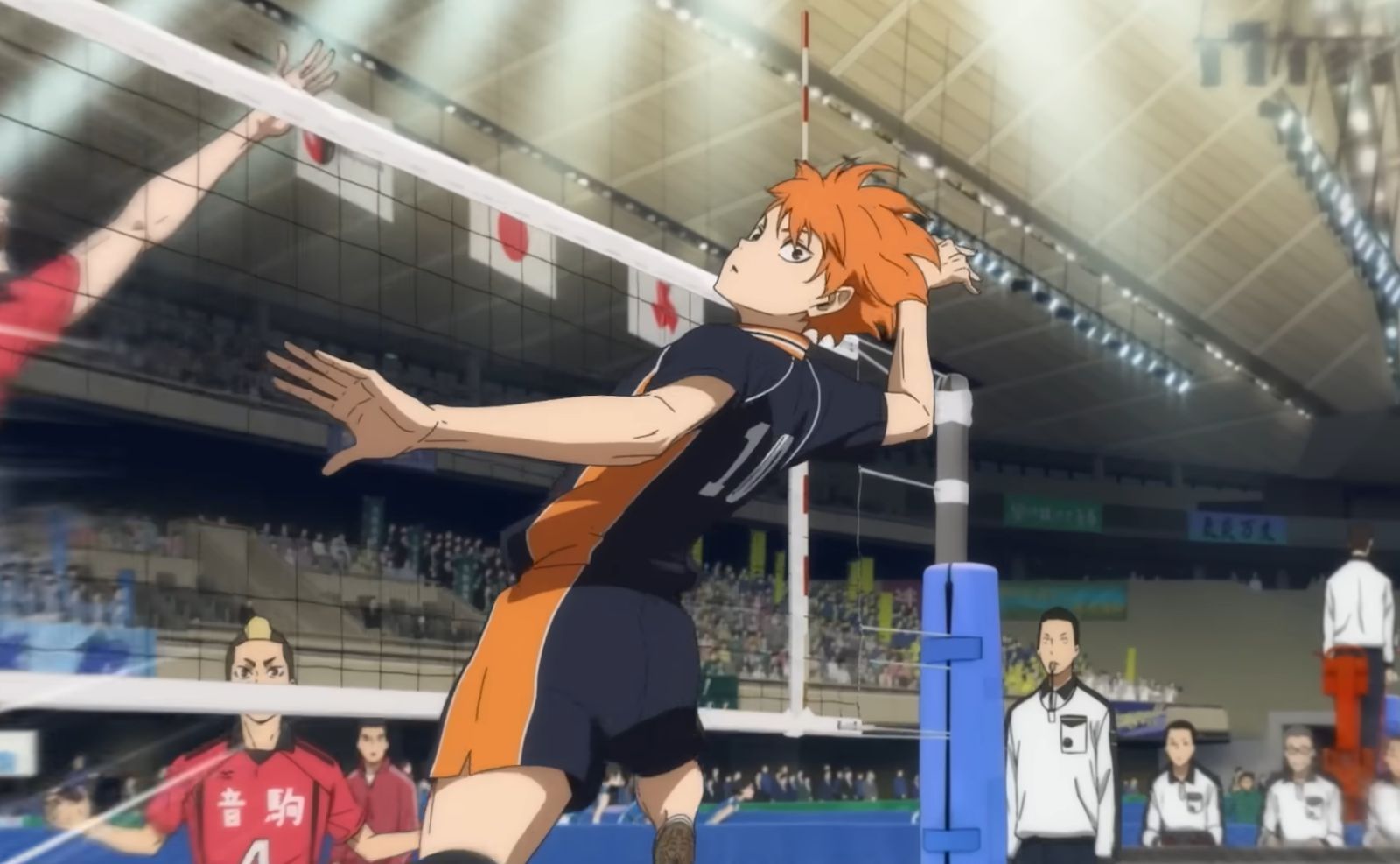 Who is the main character in Haikyuu?