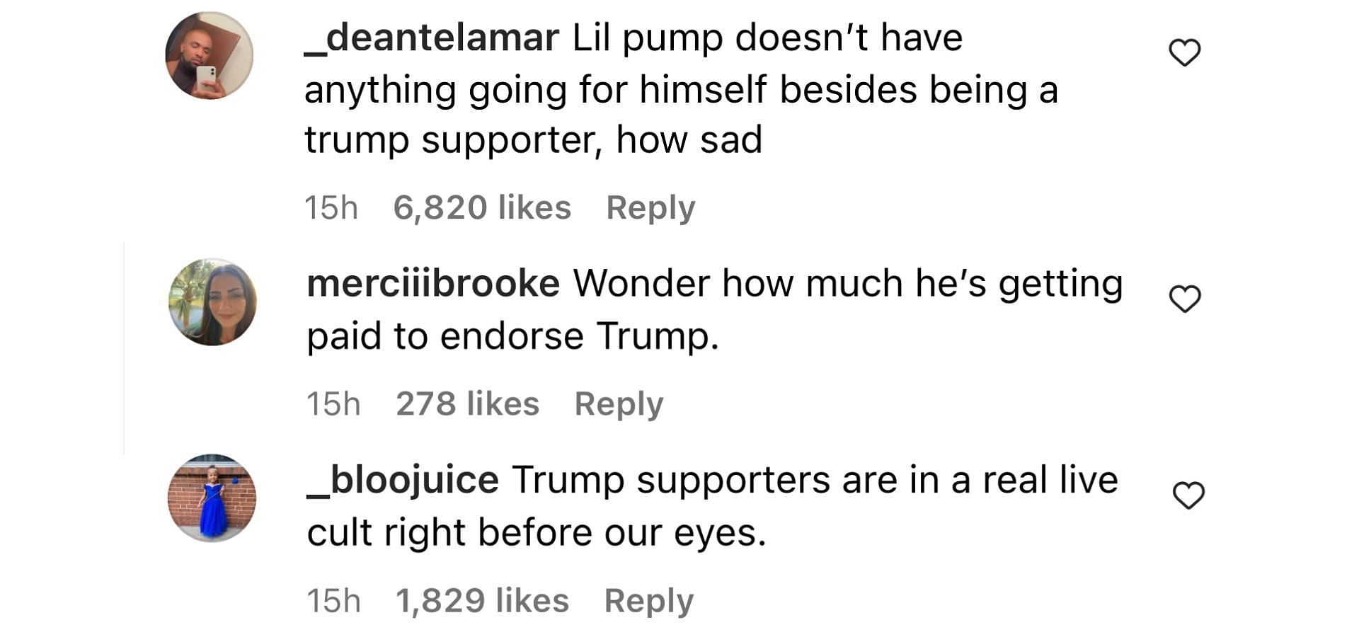 Comments reacting to the news (Image via Instagram/ @theshaderoom)