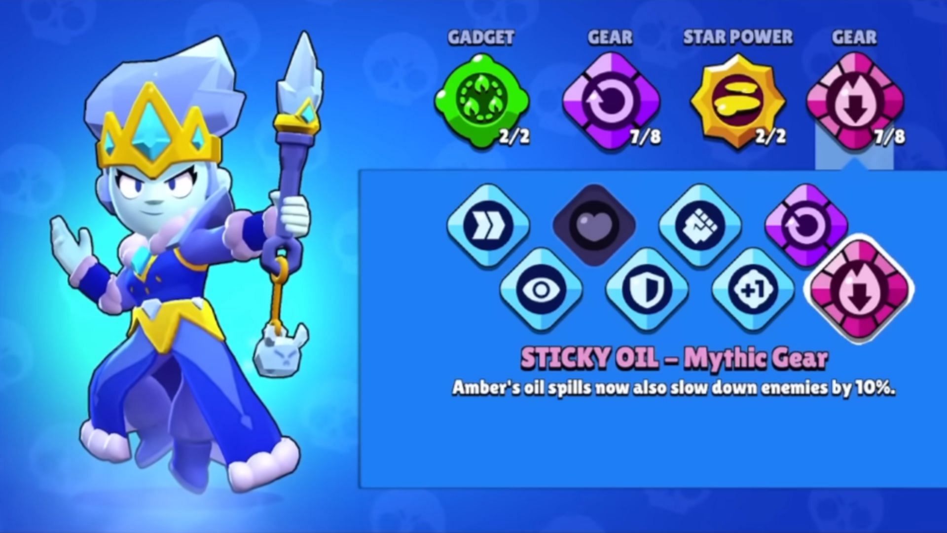 Sticky Oil Mythic Gear (Image via Supercell)