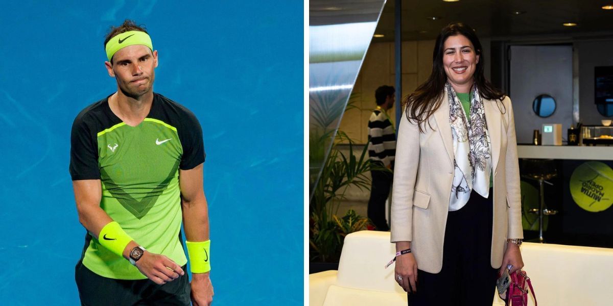 Rafael Nadal (L) and Garbine Muguruza (R); (Source - Getty Images)