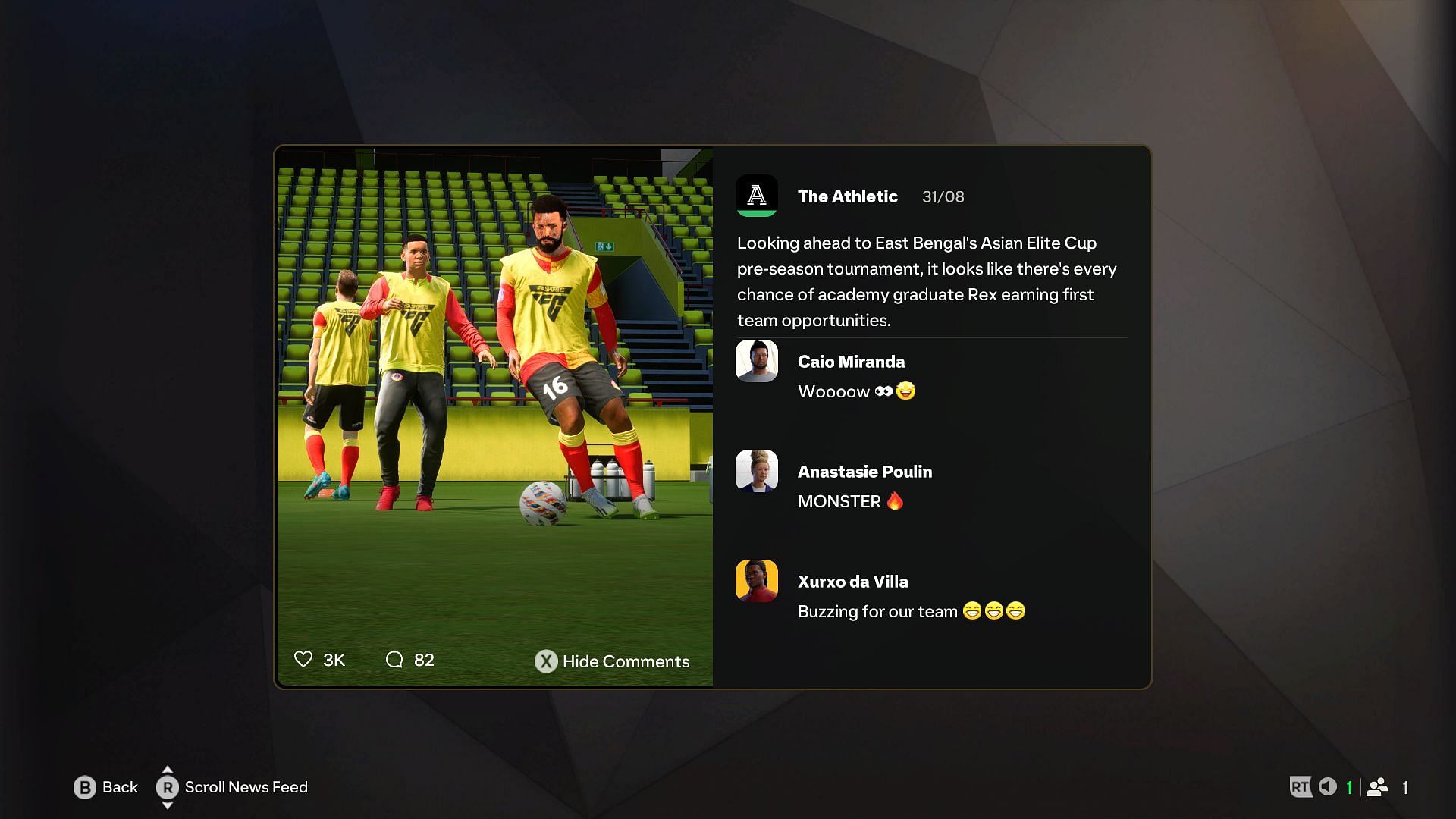 A new feature introduced in EA FC 25 Player Career mode (Image via EA)