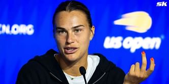 "You're the one putting pressure on me" - Aryna Sabalenka jokingly calls out reporter for highlighting dispiriting stat as she reaches China Open 4R