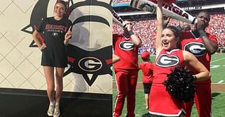 PHOTO: Georgia cheerleader turns heads ahead of Bulldogs’ Week 3 matchup against Kentucky