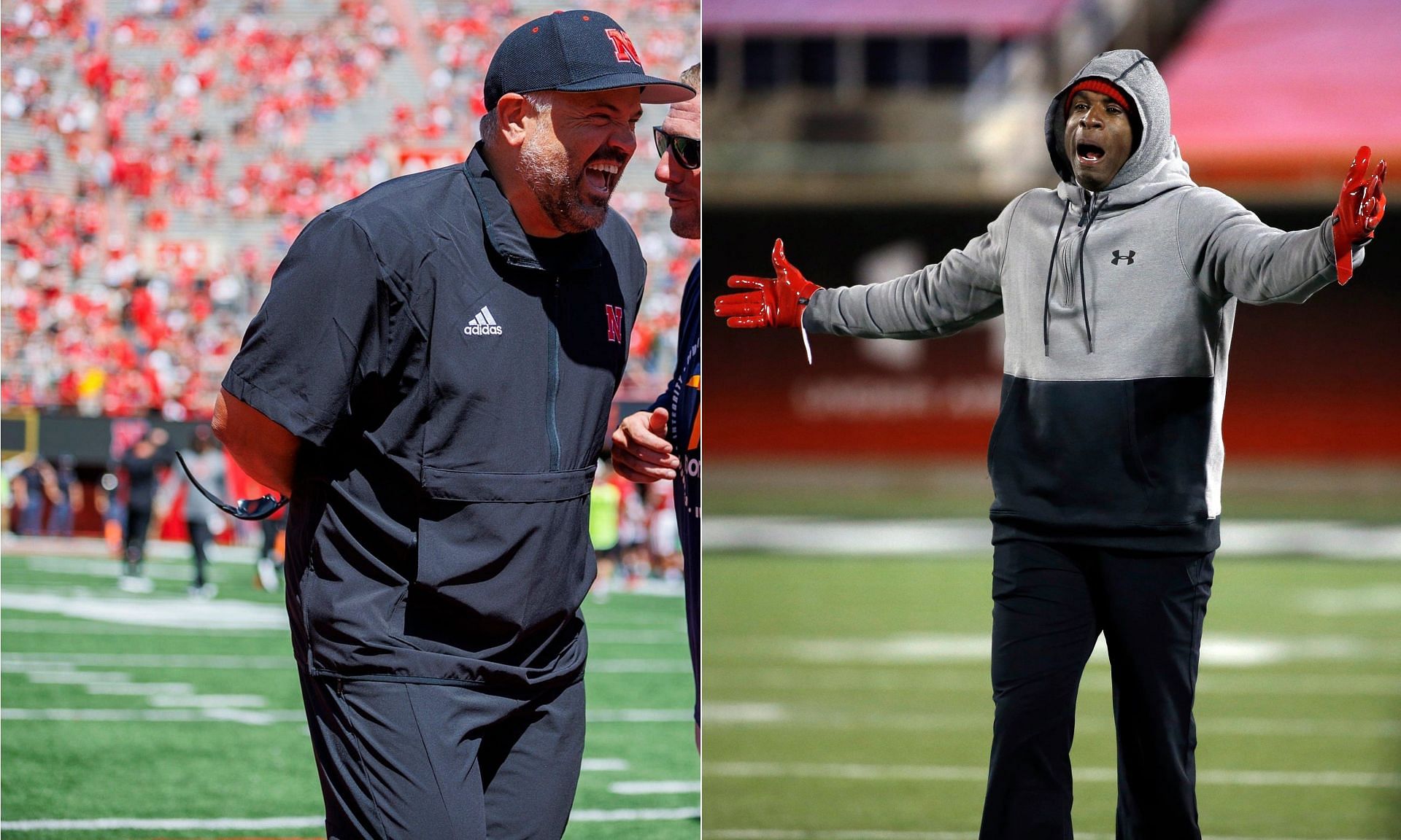 Deion Sanders has warm comments for Nebraska coach Matt Rhule.