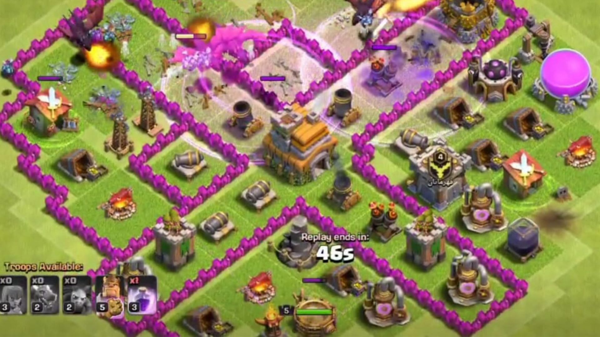 The Dragons Minions Hybrid strategy (Image via Supercell)