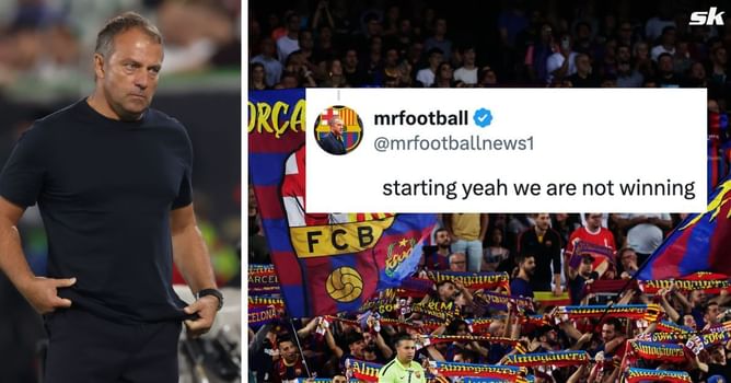 “We are not winning” - Fans unhappy with inclusion of 22-year-old star in Barcelona lineup to face Osasuna