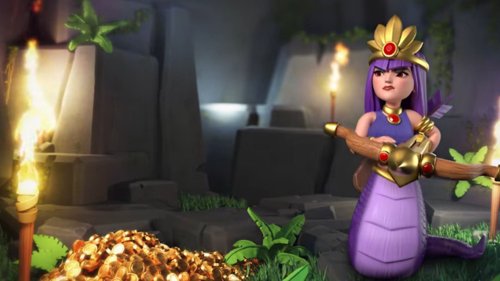 The Jungle Queen skin (Image via Supercell)