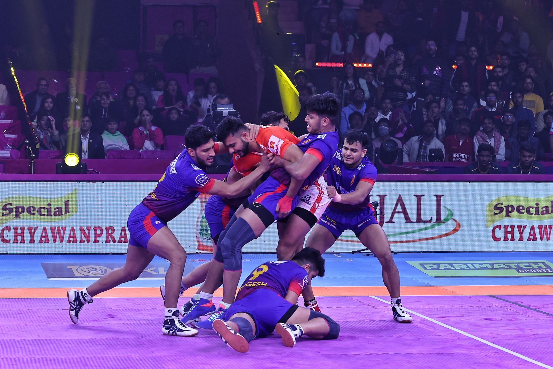 Dabang Delhi Vs Gujarat Giants Pro Kabaddi League In Jaipur - Source: Getty