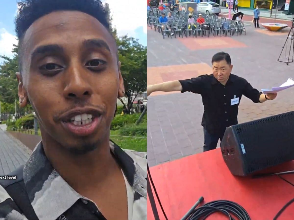 Johnny Somali criticized over disruptive behavior inSouth Korea (Image via YouTube/JohnnySomali)