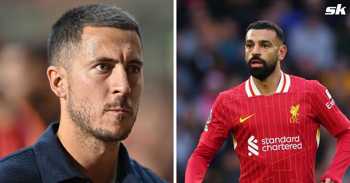 Chelsea legend Eden Hazard has claimed that Liverpool superstar Mohamed Salah is better than him