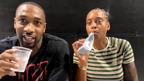 "He cheats me all the fu**ing time": Melli Monaco loses cool at 'petty' Gilbert Arenas after losing in pickleball game