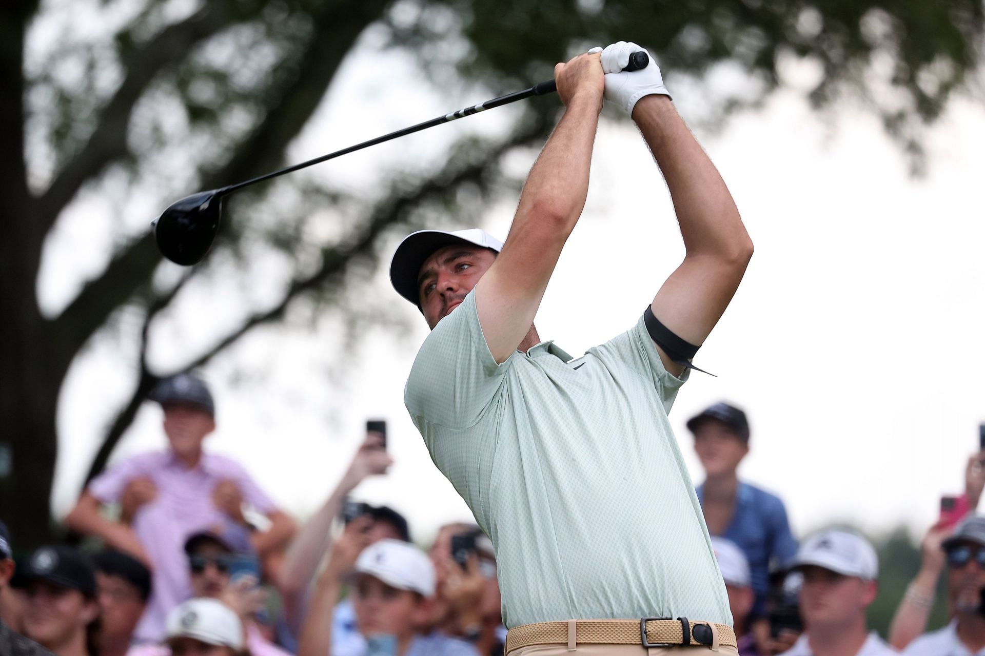 Scottie Scheffler had one of the longest drives (Getty)