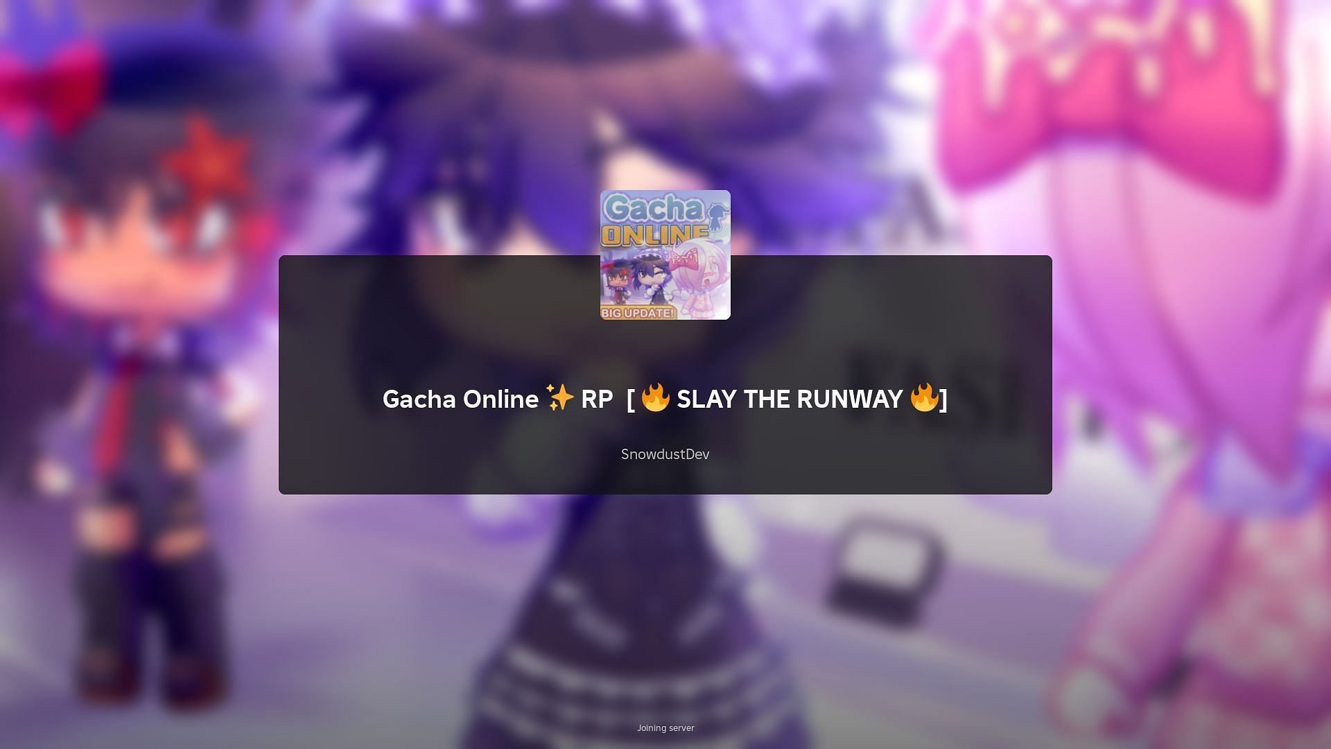 Roblox Gacha Online RP