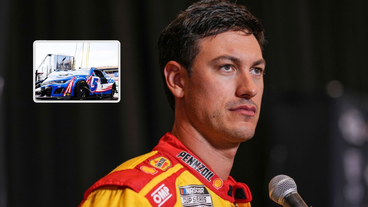 Joey Logano shares his thoughts on HMS Ace Kyle Larson