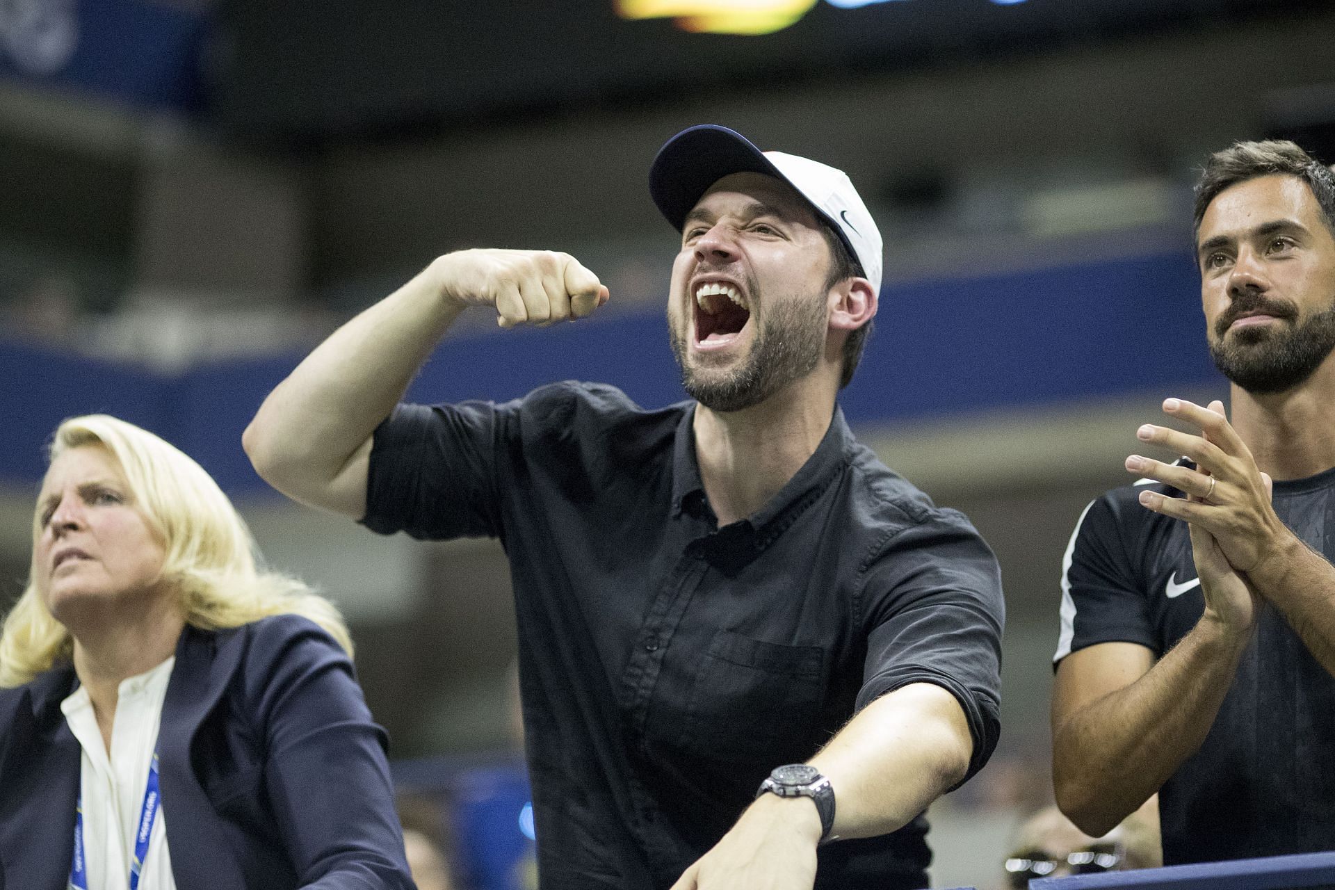 Alexis Ohanian reacts as Diamond League increases its prize money. (Source: Getty)