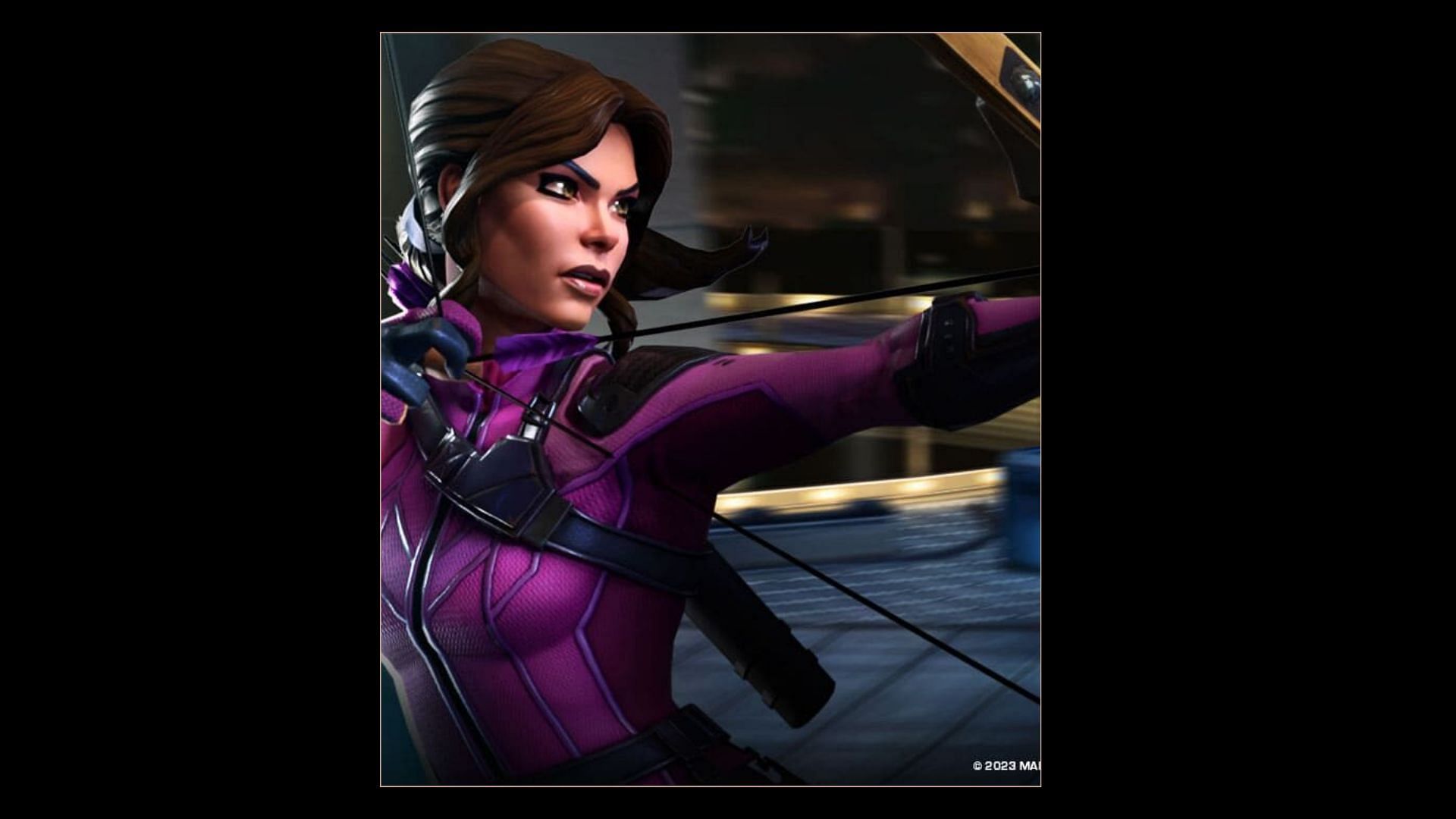 Players should utilize Kate to dodge enemy attacks and incapacitate them with her unique trick arrows (Image via Kabam Games, Inc.)