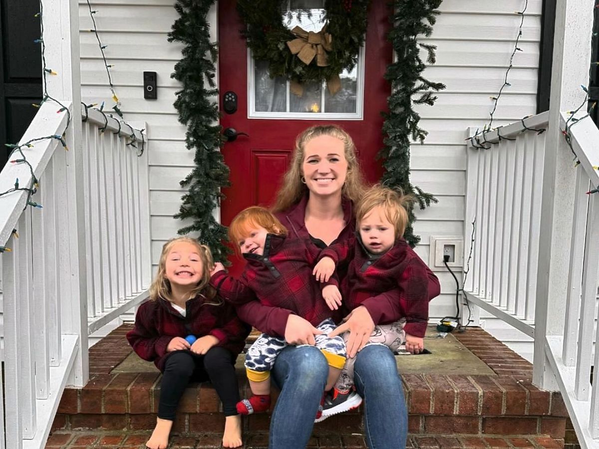 Sister Wives star Mykelti with her children (Image via Instagram/@mykeltip)