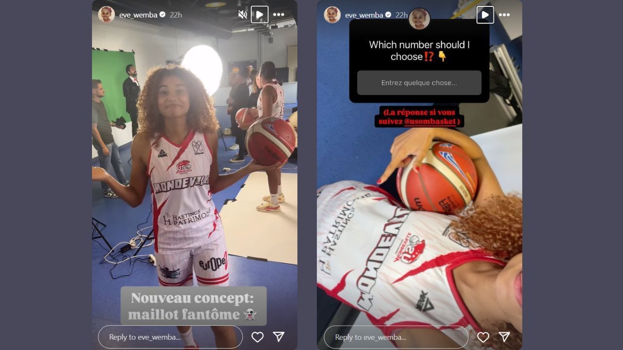 Victor Wembanyama&rsquo;s sister Eve asks fans to help her choose jersey