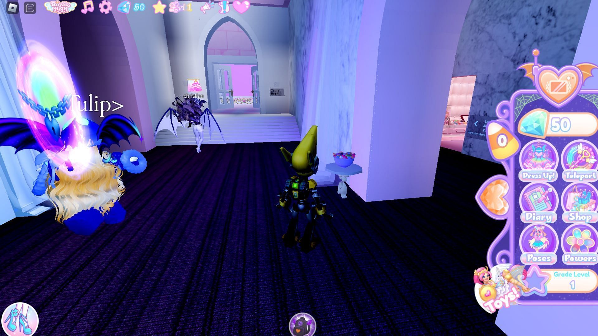 Candy Bowl in the Bathing Quarters (Image via Roblox)