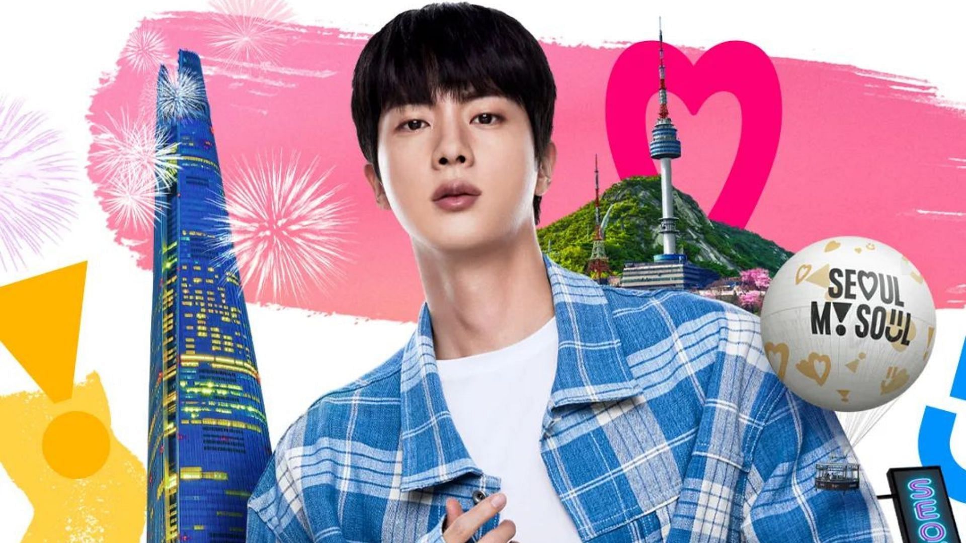 Visit Seoul releases a new campaign video with BTS Jin (Image via Instagram / @visitseoul_official)