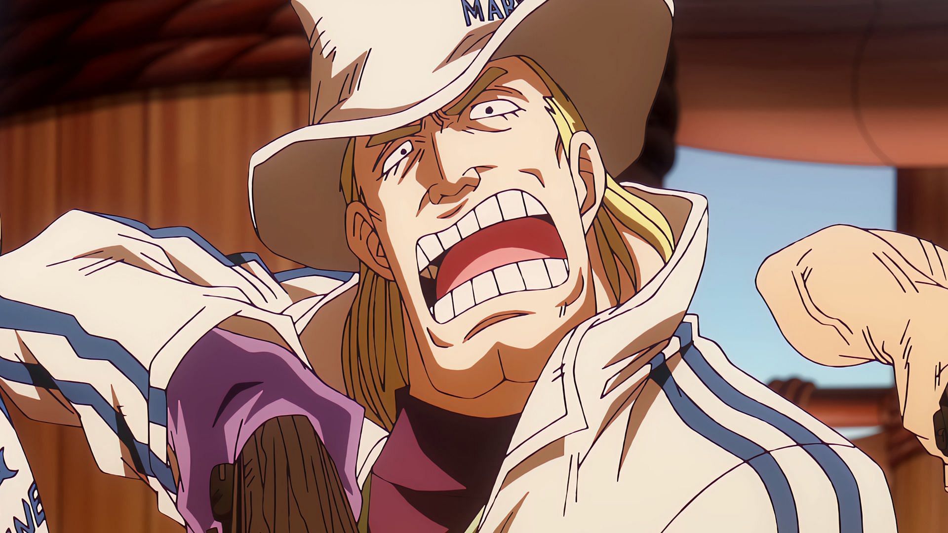 Helmeppo as seen in One Piece (Image via Toei Animation)