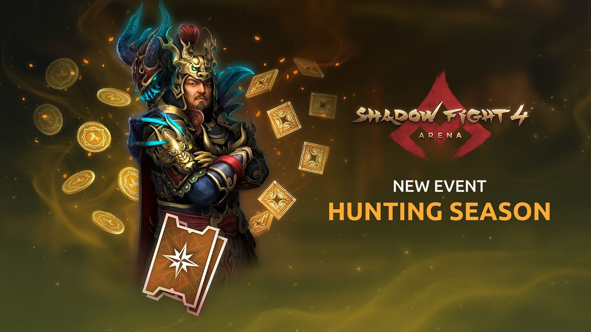 Shadow Fight 4 Arena Hunting Season event is now live (Image via NEKKI)