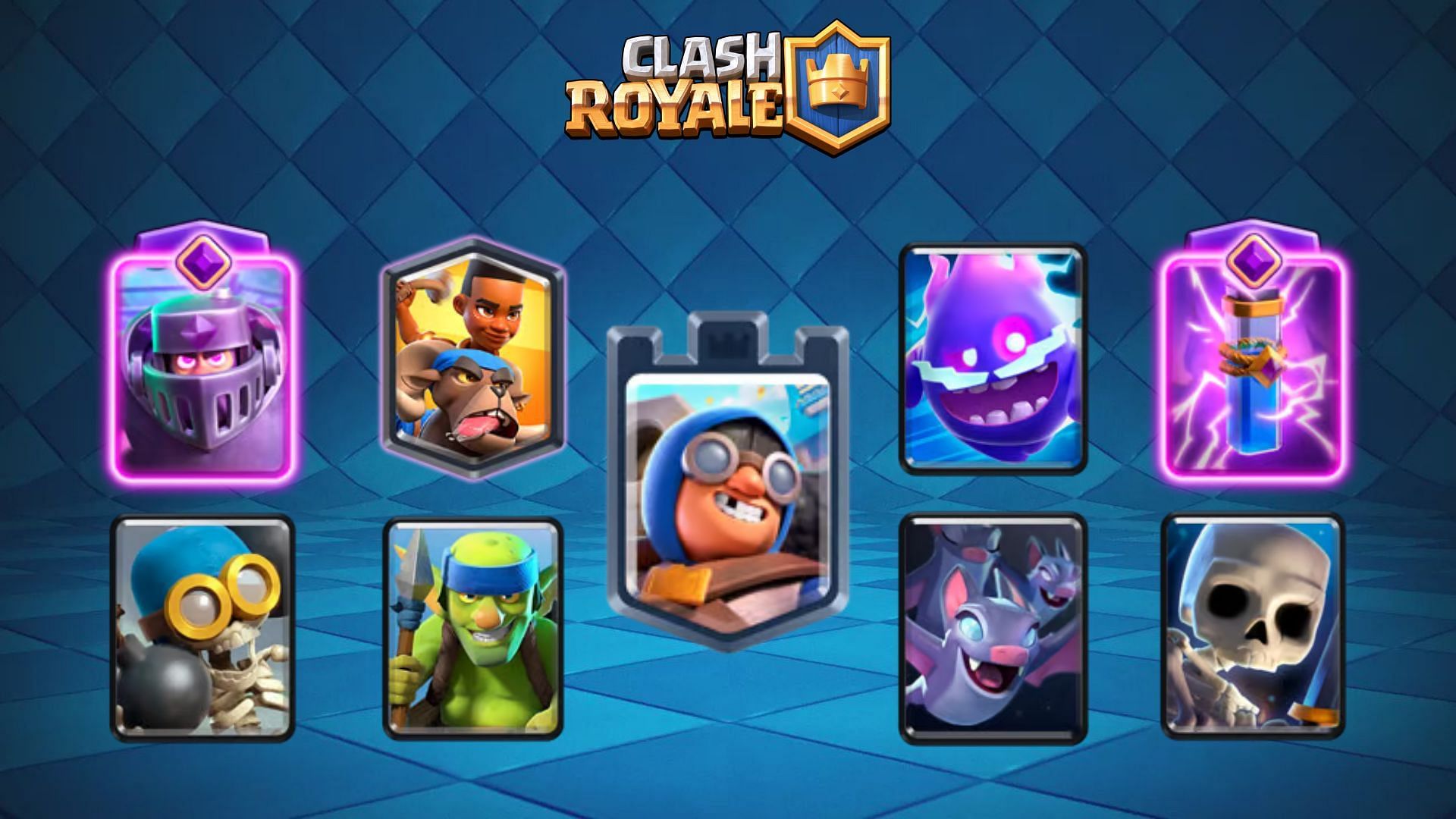 First Clash Royale Mega Knight Evolution deck (Image via Supercell)